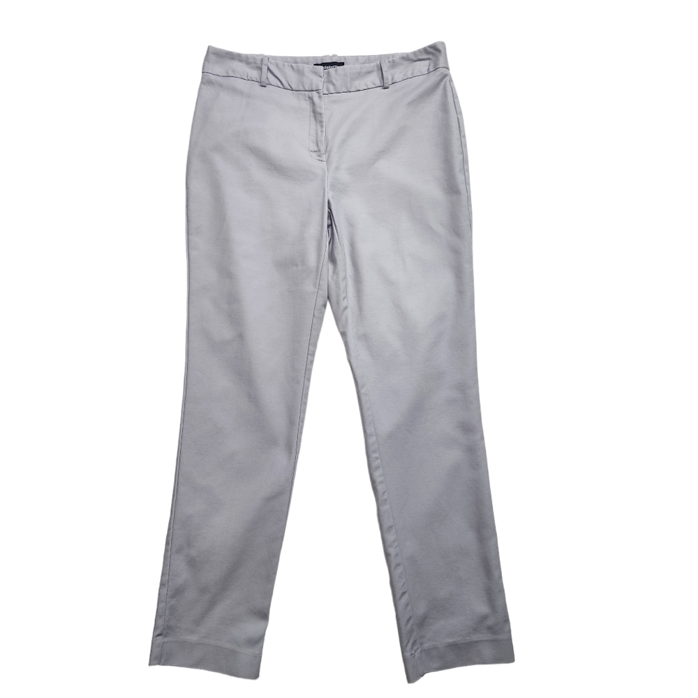 Liz Claiborne Career Audra Classic Pants Gray size 10‎